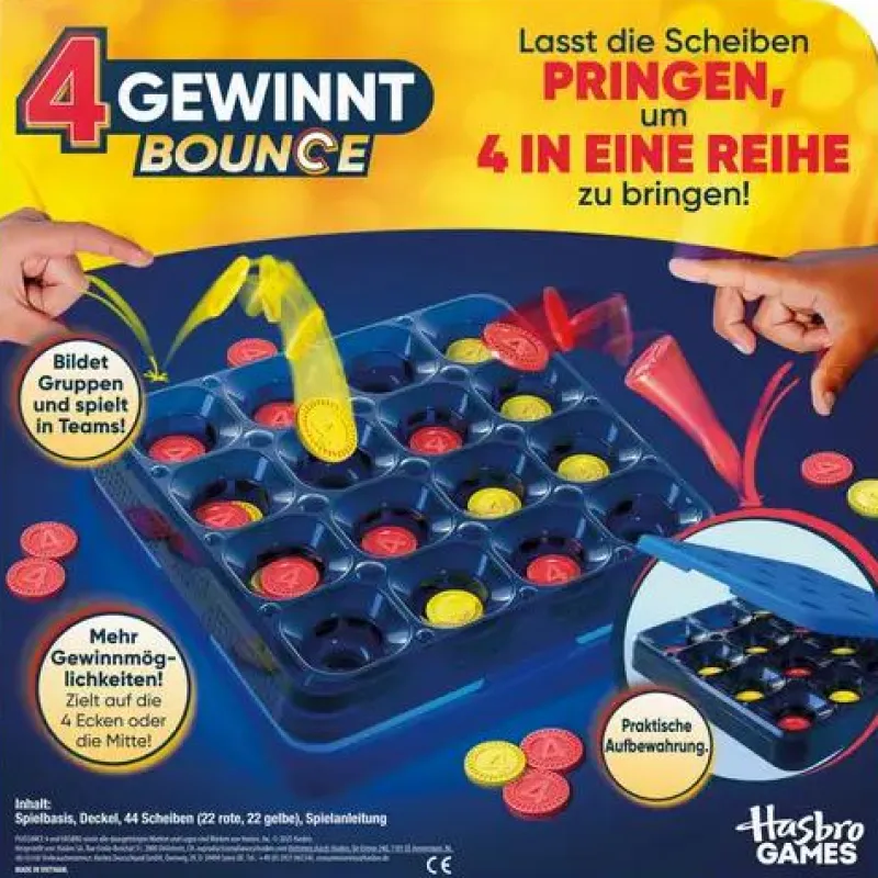 Hasbro Familien- Und Gesellschaftsspiele>4 Gewinnt Bounce