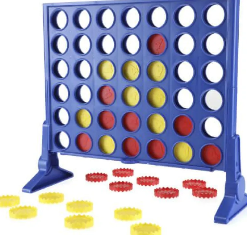 Hasbro Familien- Und Gesellschaftsspiele>4 gewinnt, Strategiespiel für 2 Spieler