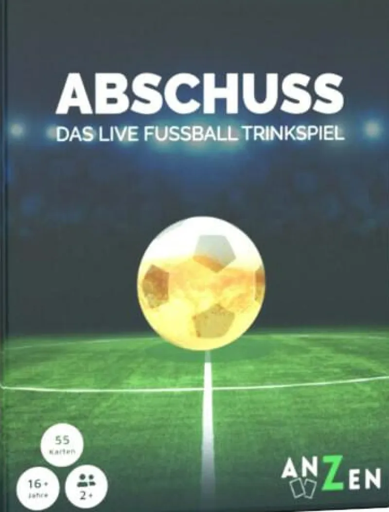 Vedes Erwachsenen Und Kennerspiele|Geschenkartikel Für Große>ABSCHUSS - Das Live Fussball Trinkspiel