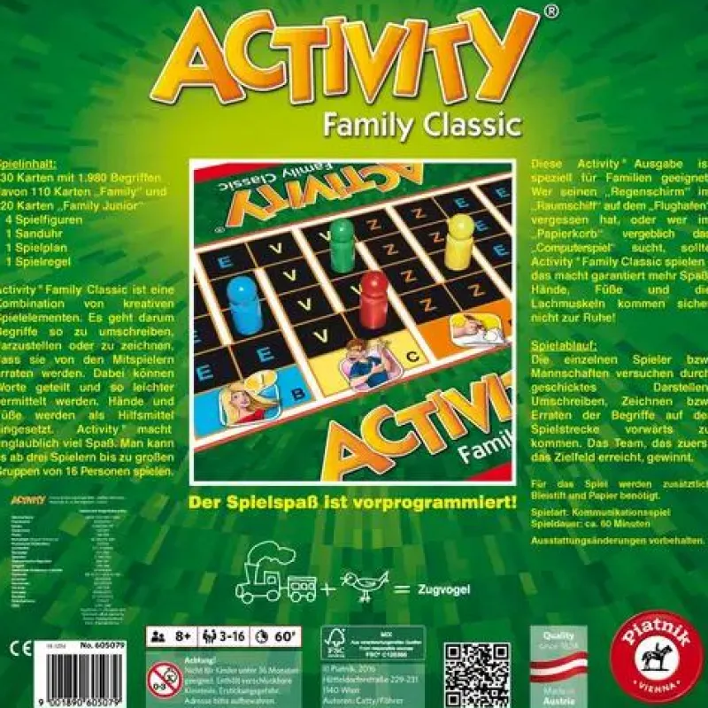 Piatnik Familien- Und Gesellschaftsspiele>Activity Family Classic