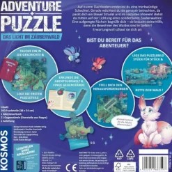 Kosmos Kinderpuzzle>Adventure Puzzle: Das Licht im Zauberwald 200 Teil