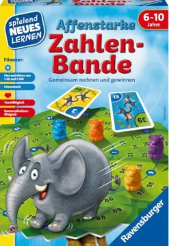 Ravensburger Lernspiele>Affenstarke Zahlenbande