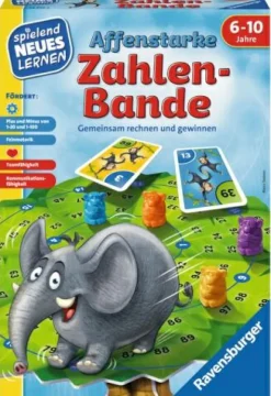 Ravensburger Lernspiele>Affenstarke Zahlenbande