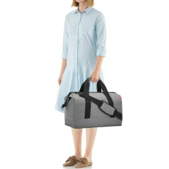 Reisenthel Taschen Und Körbe>Allrounder L twist silver Reisetasche