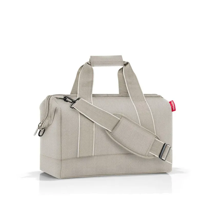 Reisenthel Taschen Und Körbe>Allrounder M Herringbone Sand Reisetasche