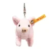 Steiff Schlüssselkasten Und Schlüsselanhänger>Anhänger Schwein 9 Rosa Gluecksbringer