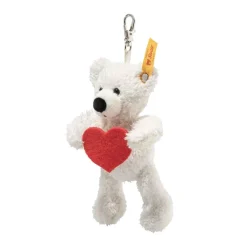 Steiff Schlüssselkasten Und Schlüsselanhänger>Anhänger Teddybär Lotte 12 weiss Love