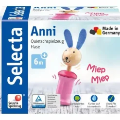 Selecta Spielen>Anni Hase, Greifling mit Quitsche