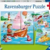 Ravensburger Kinderspiele>Auf dem Wasser - Puzzle 3x49 Teile