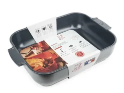 Peugeot Auflauf>Auflaufform Rechteckig 40 cm Schiefergrau