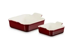 Le Creuset Auflauf>Auflaufform Tradition rechteckig 2er Set 13/20cm G