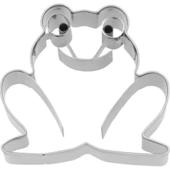 Birkmann Ausstecher Und Stempel>Ausstechform, Frosch Edelstahl mit Innenprägung 6c