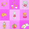 IHR Servietten|Servietten Und Serviettenringe>BABIES TOYS rose Lunch-Servietten L 601050