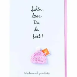 Räder Karten>Baby Welcome Karte „Schön, dass du da bist"