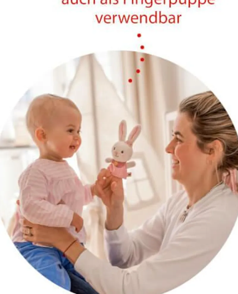 COPPENRATH SPG Spielen>BabyGlück - Greifling Teddy, hellblau