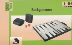 Natural Games Familien- Und Gesellschaftsspiele>Backgammon Kunstleder