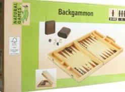 Natural Games Familien- Und Gesellschaftsspiele>Backgammon 38x22x5cm