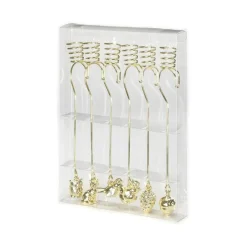 Goodz by Inge Baumschmuck Und Zubehör>Balance Kerzenhalter, Metall, 17cm, 6 Stück