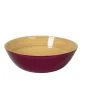 AlbertL Melamin Und Bambus>Bambus-Schüssel flach 30x10cm, brombeer