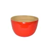 AlbertL Melamin Und Bambus>Bambus-Schüssel 22x14, orange