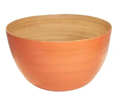 AlbertL Melamin Und Bambus>Bambus-Schüssel 30x18cm, apricot