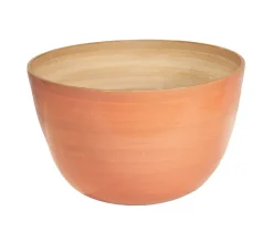 AlbertL Melamin Und Bambus>Bambus-Schüssel 26x16cm, apricot
