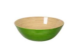 AlbertL Melamin Und Bambus>Bambus-Schüssel 40x14cm, grasgrün