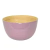 AlbertL Melamin Und Bambus>Bambus-Schüssel 30x18cm, mauve