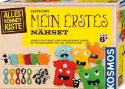 Kosmos Experimentieren>Bastelbox: Mein erstes Nähset - Nähen lernen ganz
