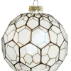 Shishi AS Baumschmuck Und Zubehör>Baumschmuck Rhombus gold-weiß, 10cm