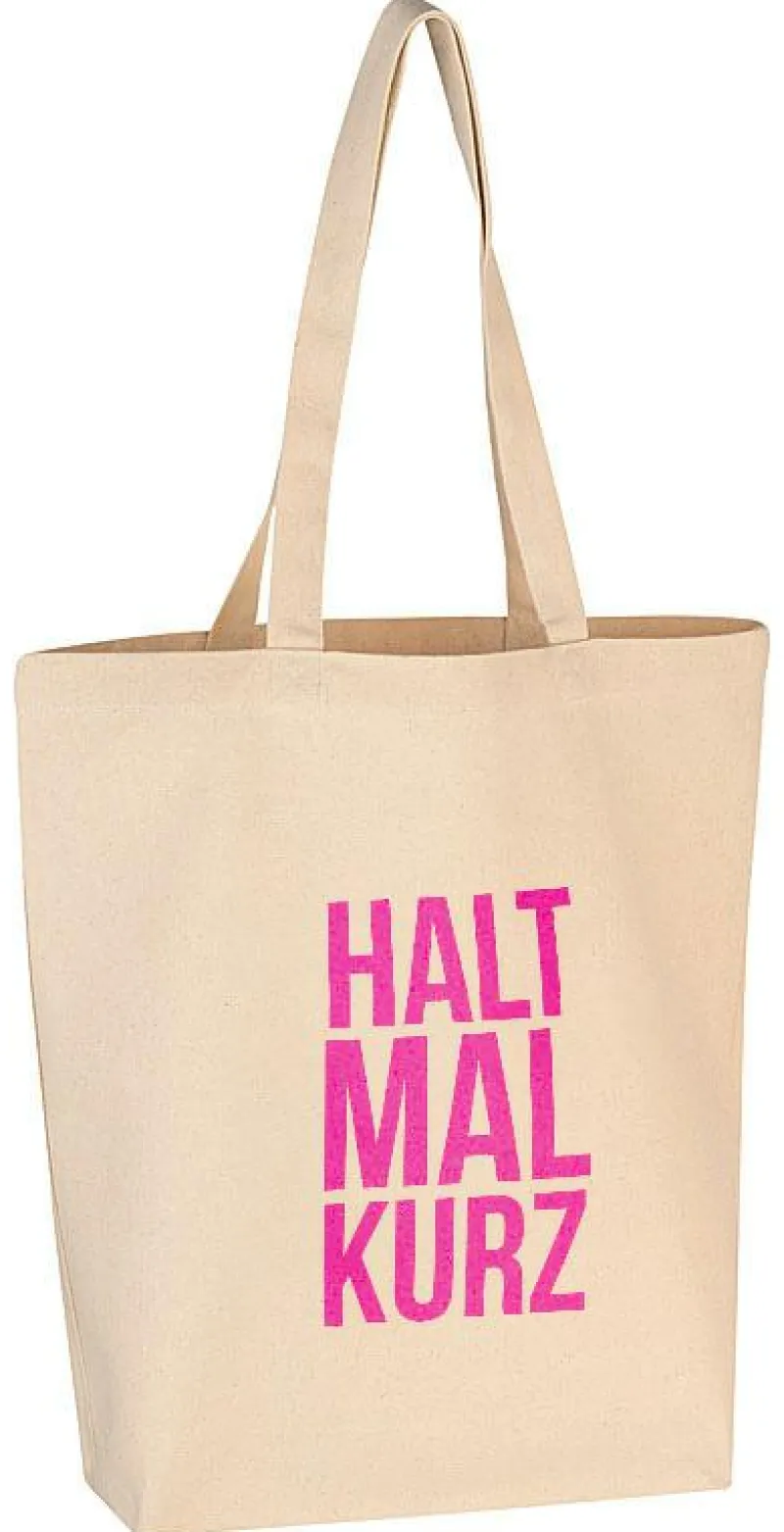 17;30 Taschen Und Körbe>Baumwolltasche "Halt mal kurz" 40x39x9cm