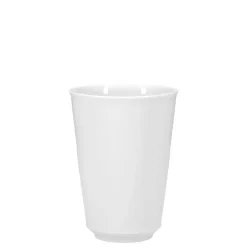 KPM Weiß>Becher Latte Macchiato 0,38 l Urania Weiss