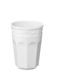 KPM Henkelbecher>Becher Latte Macchiato Größe 2, 0,3 l Kurland Weis