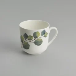 Dibbern Henkelbecher>Becher mit Henkel 0,32 l Eukalyptus Fine Bone Chin