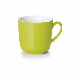 Dibbern Farbe>Becher mit Henkel 0,45 l Limone Solid Color