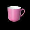 Dibbern Farbe>Becher mit Henkel 0,45 l Pink Solid Color