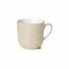 Dibbern Farbe>Becher mit Henkel 0,45 l Sand Solid Color