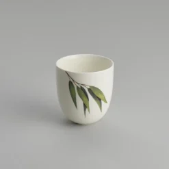 Dibbern Henkelbecher>Becher ohne Henkel 0,25 l Eukalyptus Fine Bone Chi