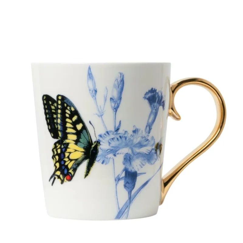 Heinen Delftware Henkelbecher>Becher Swallotail gold