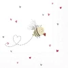IHR Servietten|Servietten Und Serviettenringe>BEE MY VALENTINE red grey Lunch-Servietten L 98821