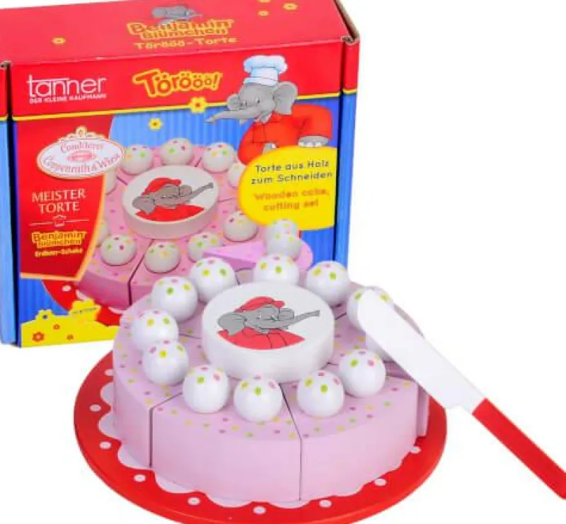 Tanner Kaufladen Und Spielküche>Benjamin Blümchen Torte zum Schneiden