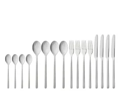Gense Edelstahl Und Kunststoff>Besteckset 16 teilig, matt/glänzend