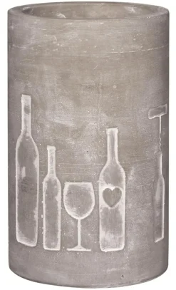 Räder Barzubehör>Beton Weinkühler „Flasche+Glas"