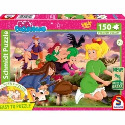Schmidt Spiele Kinderpuzzle>Bibi Blocksberg, Hexenrennen 150 Teile