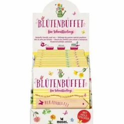 Moses Geschenkideen>Blatt & Blüte - Blütenbüffet Schmetterlinge