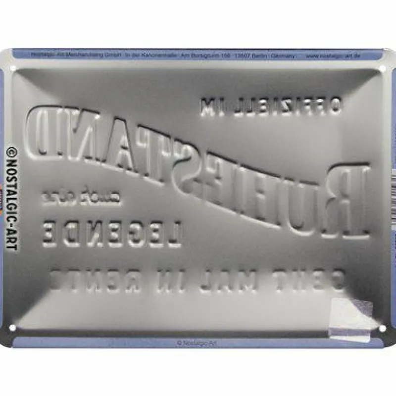 Nostalgic-Art Wand- Und Fensterdekoration>Blechschild 15 x 20 cm Ruhestand