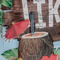 Nostalgic-Art Wand- Und Fensterdekoration>Blechschild 20 x 30 cm Tiki Bar
