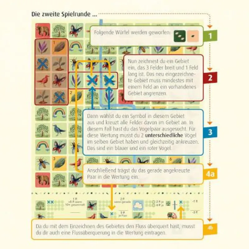 Kosmos Familien- Und Gesellschaftsspiele>Blätterrauschen - Jahreszeiten im Wald