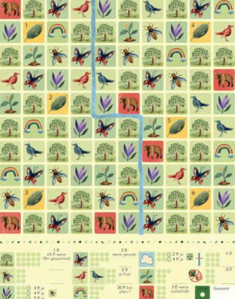 Kosmos Familien- Und Gesellschaftsspiele>Blätterrauschen - Jahreszeiten im Wald