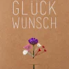 Räder Karten>Blumenkarte „Herzlichen Glückwunsch"